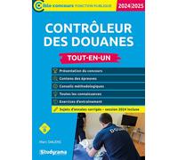 Contrôleur des douanes - Tout-en-un (Catégorie B - Concours 2024-2025)