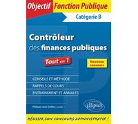 Contrôleur des finances publiques - catégorie B
