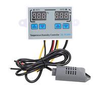 Contrôleur d'humidité de la Température 12 V, Contrôleur Numérique d'humidité de la Température 12 V, Contrôle simultané, Refroidissement du Chauffage, Contrôleurs de Température