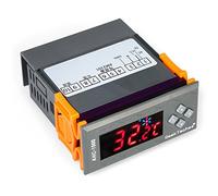 Contrôleur d'Humidité Numérique Mini LED 12V 10A, Plage de Mesure 1 % ~99,9 % RH - Affichage Clair, Précision ±1 % RH, Sonde Incluse pour Serre et Terrarium (12V)