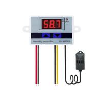 Contrôleur d'humidité numérique XH-W3005 W3005 DC 12 V 24 V 220 V 10 A, interrupteur de commande d'hygromètre 0~99% HR, hygrostat avec capteur d'humidité(AC 110-220V)