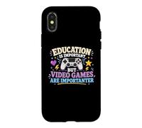 Contrôleur d'humour de Jeu pour étudiant Coque pour iPhone X/XS