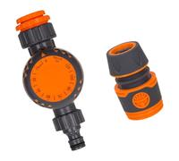 Contrôleur d'irrigation automatique extérieur étanche pour robinet de jardin et pelouse