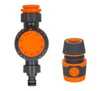 Contrôleur d'irrigation automatique extérieur étanche pour robinet de jardin et pelouse, minuterie d'irrigation facile à installer