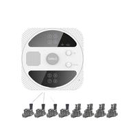 Contrôleur d'irrigation intelligent WiFi, électrovanne d'irrigation intelligente, système d'arrosage, minuterie d'irrigation de jardin, 1 pièce(4 Way,US)