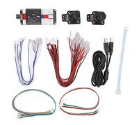 Contrôleur DIY Board, encodeur d'arcade à Commutation Rapide sans Kits de Retard avec Joystick analogique 3D pour pour PS3