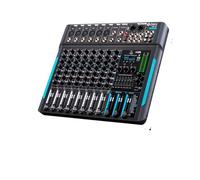 Contrôleur DJ 99 DSP Mixer 10 canaux Reverb Enregistrement Mixage avec Bluetooth 5.0 Performances professionnelles Musique live