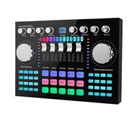 Contrôleur DJ, Carte son K1 en direct, Portable, diffusion de célébrités sur Internet, équipement sonore spécial universel for l'enregistrement musique