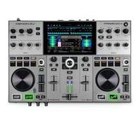 Denon DJ PRIME GO+, contrôleur DJ et mixeur portable avec séparation Stems, 2 platines, Wi-Fi, Bluetooth, contrôle de l'éclairage, écran tactile 7"