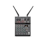 Contrôleur DJ, Table de mixage 4 canaux, mixage DJ for soirée karaoké, enregistrement en studio informatique(6-way)