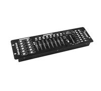 contrôleur DMX 192 canaux, scènes lumineuses programmables, effets contrôlés par la musique