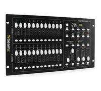 Contrôleur DMX - BEAMZ - DMX24 - 24 canaux - 48 programmes - Microphone intégré