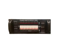 Contrôleur DMX, Boîtier de commutation d'éclairage de scène for console de gradation, boîtier de distribution photoélectrique for éclairage de scène 12 x 6 kW for fête Pour DJ et éclairage de scène