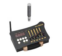 Contrôleur DMX for éclaira Disco, 1 contrôleur DMX512 + récepteur de Char, éclaira de scène for fête DJ(1 and 1)