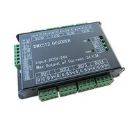 Contrôleur DMX512 haute puissance 24 canaux 3A/CH, décodeur LED, variateur pour projet