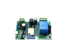 Contrôleur D'ouverture De Porte De Garage Tuya SmartLife App Télécommande Interrupteur Intelligent Relais Marche/arrêt Module 12 V Alexa Google Home(7-32V)