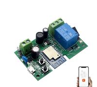 Contrôleur d'ouverture de porte de garage Tuya SmartLife App Télécommande Interrupteur intelligent Relais marche/arrêt Module 12 V Alexa Google Home(85-250V)