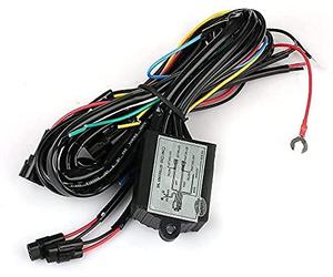Contrôleur DRL Faisceau de câbles universel LED feux de circulation diurnes 12 V Relais de commande pour voiture Auto Auto On/Off Module Relais