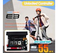 Contrôleur E3 PRO 55 km/h pour Ninebot By Segway E3, E3E, E3D, E3 PRO, E3 PROE, E3 PROD Scooter 32 km/h 55 km/h Réglage de la vitesse Pièce personnalisée 55km Performance