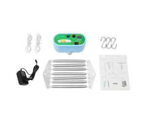 Contrôleur électrique de balançoire pour bébé avec vitesse à 10 niveaux et musique, capacité de charge 20 kg, pour bébés de 0 à 12 mois (argent/vert, prise UE)