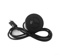 Contrôleur électrique inclinable avec port USB pour fauteuil élévateur à 2 boutons, panneau rond, rétroéclairage LED noir, contrôle du moteur compatible général