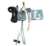 Contrôleur électrique sinusoïdal Wave Foc 24 V 36 V pour moteur de courroie de moyeu 12 A 16 A Protection contre les surtensions Carte Esc avec télécommande (moyeu 6S 24 V)