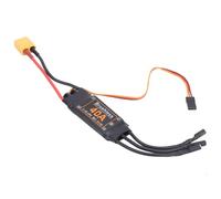 Contrôleur Électronique RC, Haute Performance 40A Régulateur de Vitesse sans Fil 2-4S LiPo avec Bec Intégré pour Pilotes de Drones FPV Course et Aéronefs RC Professionnels