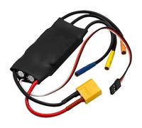 Contrôleur Électronique sans Balais ESC 2-6S 60A avec Prises 5V/7A Bec XT60 Accessoire De Modèle pour Véhicules Tout pour Terrain Camions Monstres Contrôleur RC
