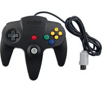 Contrôleur Filaire Gamepad Joystick Joypad Pour Nintendo 64 N64 Console Jeux Vidéo Couleur Noir
