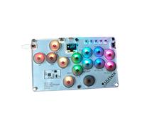 Contrôleur Hitbox Arcade Fight Stick Joystick Clavier SOCD Sans Délai pour Raspberry Pi/PC/pour PS4/NS/pour PS5 Console de Jeu