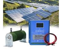 Contrôleur Hybride Éolien-solaire, Régulateur De Charge Boost MPPT, Avec Écran LCD Et Résistance De Décharge, Jusqu'à 1600W, Compatible Éolienne Et Panneau Solaire