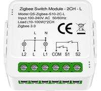 Contrôleur IMMAX NEO SMART (L) V8 2 boutons Zigbee 3.0, TUYA