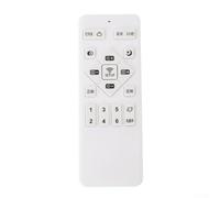 Contrôleur intelligent de ventilateur de plafond avec télécommande 2,4 G et application, variateur de vitesse variable pour lumière LED et moteur onduleur, unité en plastique blanc