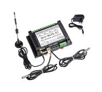 Contrôleur intelligent GSM 4G LTE à 4 canaux DL4, SMS, marche/arrêt distance, interrupteur de relais grande puissance 30A, moniteur température, alarme panne courant Entrée de maison et jardin(KIT2)