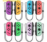 Contrôleur Joycons coloré pour Nintendo Switch Joy pad Joystick 3D manette de jeu sans fil double Vibration contrôleur de jeu vidéo 18