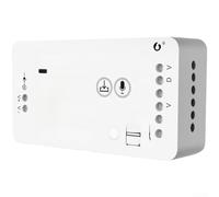 Contrôleur LED avec microphone intégré, connectivité WiFi, éclairage dynamique réactif à la musique pour projets de bricolage, prend en charge l'application Wled (B)