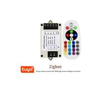 Contrôleur LED Compatible pour Rubans LED RGB, 360 W, 12-24 V avec Télécommande Infrarouge 24 Touches A