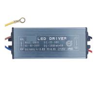 Contrôleur LED étanche 10W, 20W, 30W, 50W, bloc d'alimentation haute puissance, entrée AC 85-265V, transformateur électronique.(50W 1500mA)