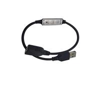 Contrôleur LED RGB USB DC 5 V - 24 à 3 touches avec variateur d'intensité, compatible les bandes lumineuses 3535, 2835 et 5050(3Key RGB USB 2)