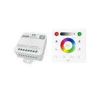 Contrôleur LED tout-en-un DC5V-24V SP630E SPI Pixel 5CH RGB RGBW PWM Light WS2811 5050 3528 FCOB 2.4G Télécommande(SP630E and RC3)