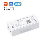 Contrôleur LED Tuya Smart Life 12 V, interrupteur intelligent WiFi, interrupteur for bande lumineuse LED, fonctionne avec Alexa et Google Home(CCT Controller)