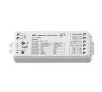Contrôleur LED Tuya Zigbee 5 en 1 RGB CCT RGBW RGBCCT DC 12 V 24 V 15 A, bande lumineuse, vie intelligente, maison vocale WZ5
