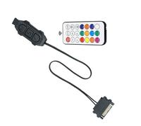 Contrôleur manuel pour effets d'éclairage ARGB avec 5 V 3 broches pour personnalisation de boîtier de PC Contrôleur LED ARGB pour PC de jeu