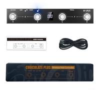 Contrôleur MIDI, applicable pour M-VAVE Chocolate Plus, contrôleur à pied MIDI portable, rechargeable à 4 boutons (noir)