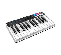 IK Multimedia’s iRig Keys I/O MIDI 25 - Clavier MIDI, Clavier Piano Portable, pour Mac, iPhone et iPad, 25 Touches, 8 Pads, Station de Production Musicale, Logiciels et Applications Inclus