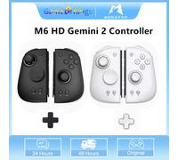Contrôleur MOBAPAD M6 HD Gemini 2 avec réception noir mesième pour Nintendo Switch OLED Joypad Hall Joystick Console NS manette de jeu OLED Black