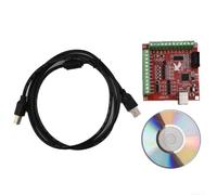 Contrôleur Motion USB 4 Interfaces Pour Routeur CNC | Support 4 moteurs pas à pas, pour fréquence 100Khz, détection automatique outils, entrée limite, compact