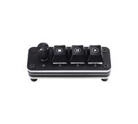 Contrôleur Multimédia QLAB, Clavier Professionnel à 3 Touches avec Molette, Lecteur de Musique Sans Pilote, USB Type-C