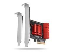 Contrôleur PCIe - Axagon - PCES-SA6 - 6 ports internes - SATA 6G - Low Profile