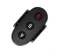 Contrôleur pour gps pour Osmo pour Action 5 Pro Contrôleur pour(Black) | pour gps intégré, données pour vidéo pour mimo, fixation guidon, poignet souple, étanche IPX7